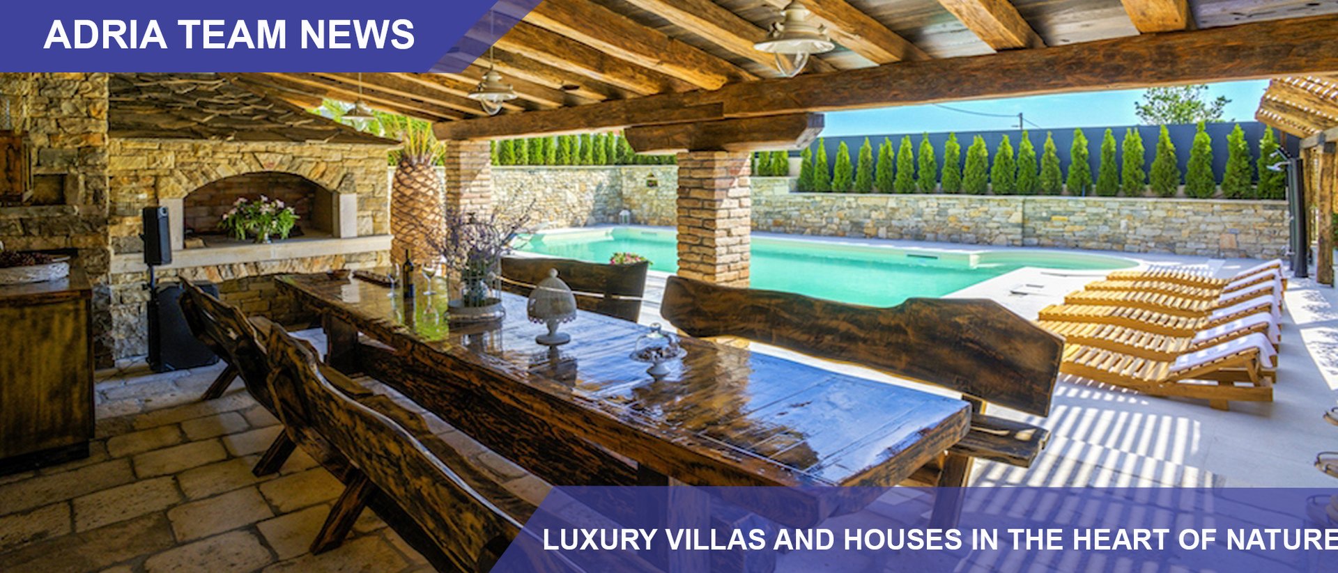 LUXURY VILLAS AND HOUSES IN THE HEART OF NATURE - INVEST IN RURAL TOURISM + LUXURY!