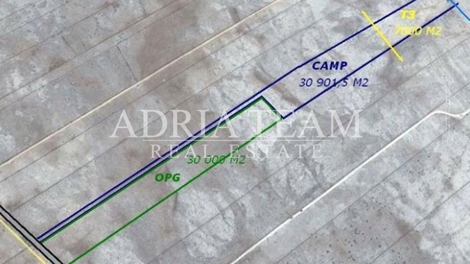 BUILDING LAND - T3 ZONE - IDEAL FOR CAMP! PAG - BELT