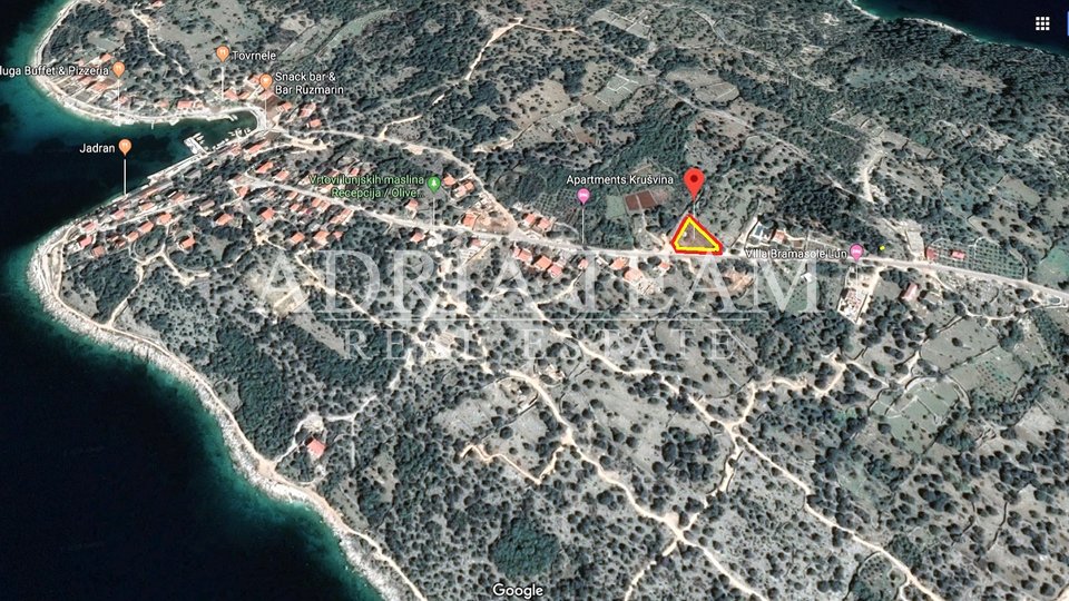 Land, 1707 m2, For Sale, Pag