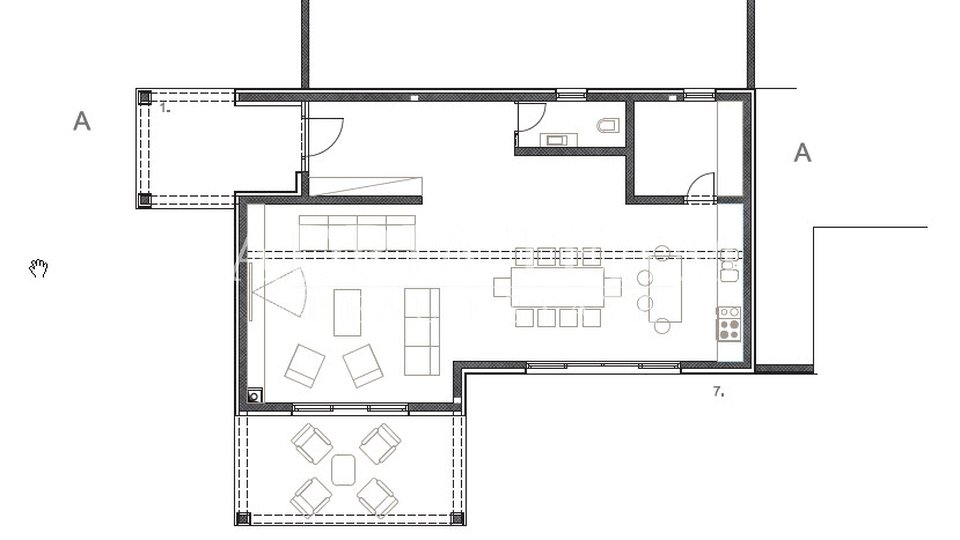 House, 366 m2, For Sale, Marina - Sevid