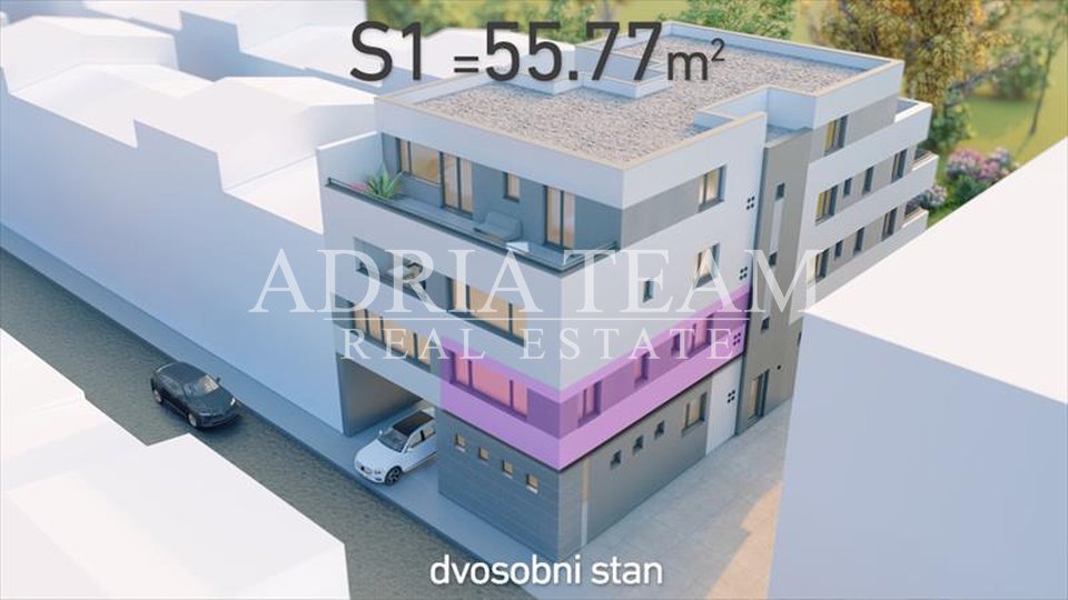 TWO BEDROOM APARTMENTS ON AN EXCELLENT POSITION, ZAGREB - TRNJE