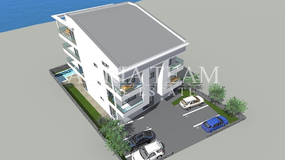APARTMENTS, NEW BUILDING, 20 M FROM THE SEA - TOP POSITION !!! POVLJANA - PAG