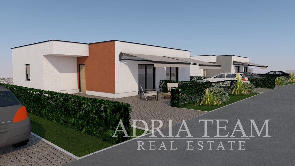APARTMANI U PRIZEMLJU, 500 M OD MORA, VIR