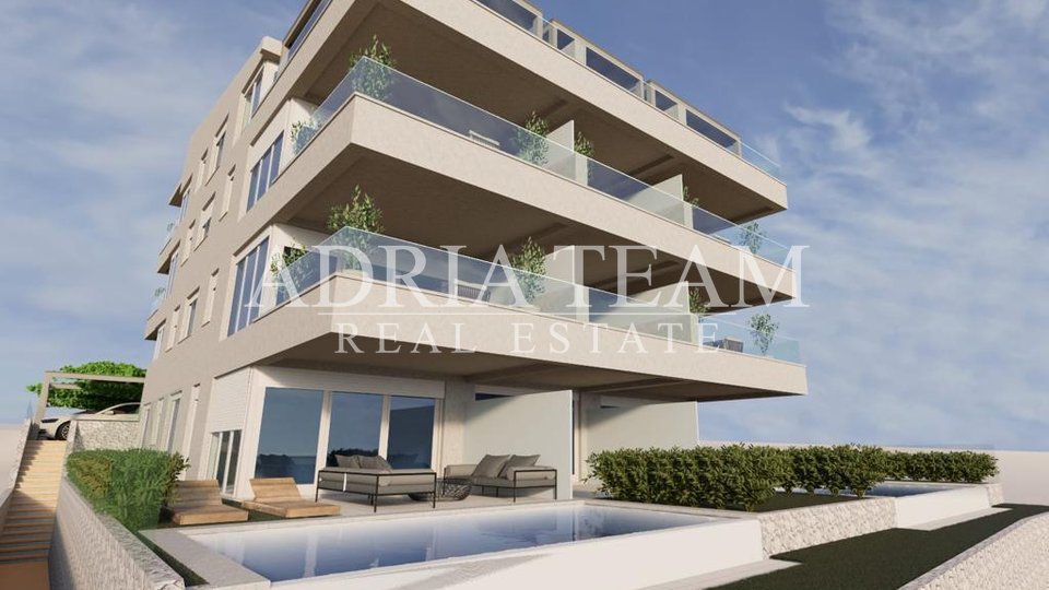 LUXURY APARTMENTS WITH SEA VIEW, 150 M FROM THE SEA, PUNAT - KRK