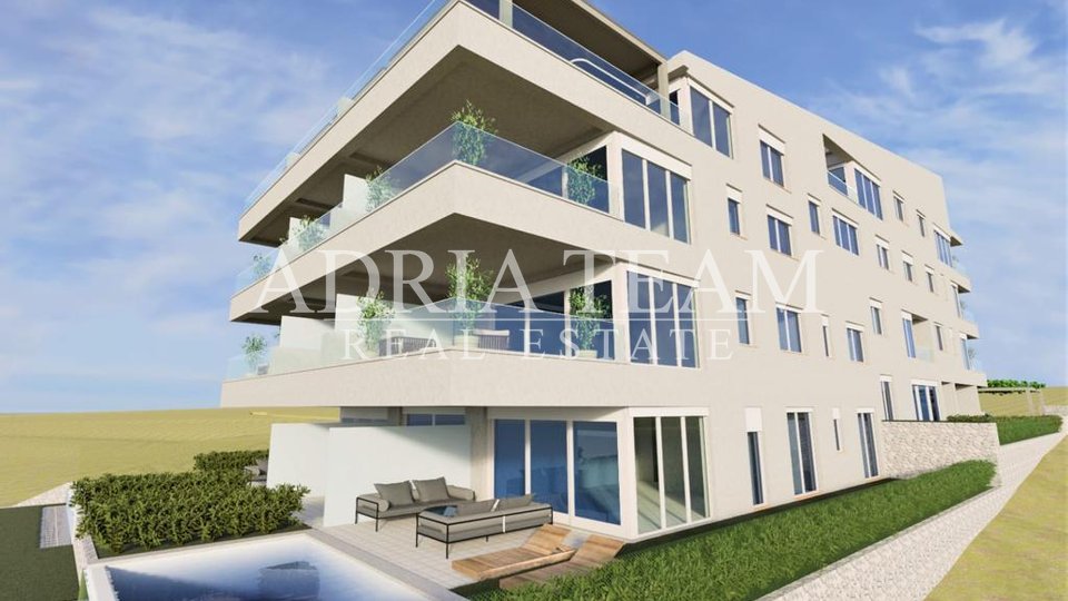 LUXURY APARTMENTS WITH SEA VIEW, 150 M FROM THE SEA, PUNAT - KRK