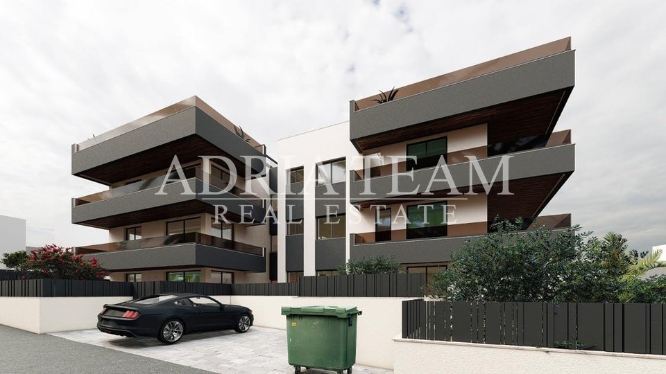 APARTMENTS IN NEW BUILDING, 350 M FROM THE SEA, ZADAR - DIKLOVAC