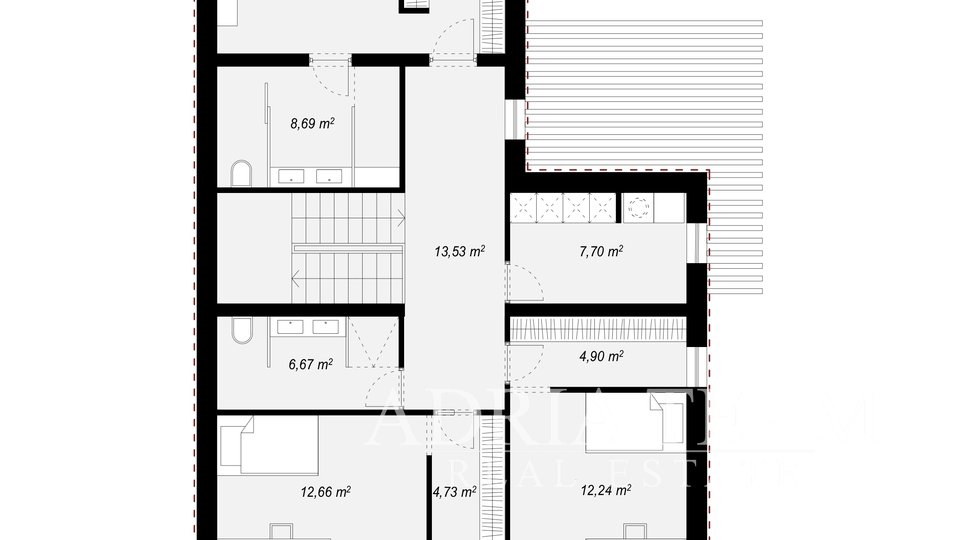 MODERN LOW ENERGY HOUSE FOR LIFE MADE TO MEASURE - BISTRA