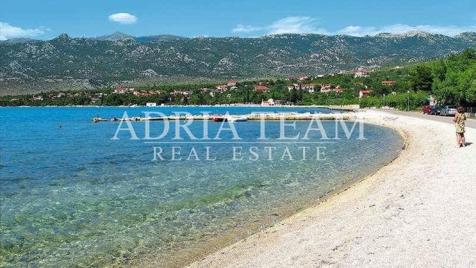 SALE!!!! BUILDING LAND WITH PROJECT FOR A BUILDING WITH 6 APARTMENTS, 500 M FROM THE SEA, JASENICE - MASLENICA
