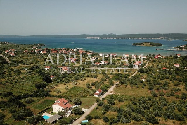 BUILDING LAND, EXCELLENT POSITION, 200 M FROM THE SEA, PAŠMAN - MRLJANE