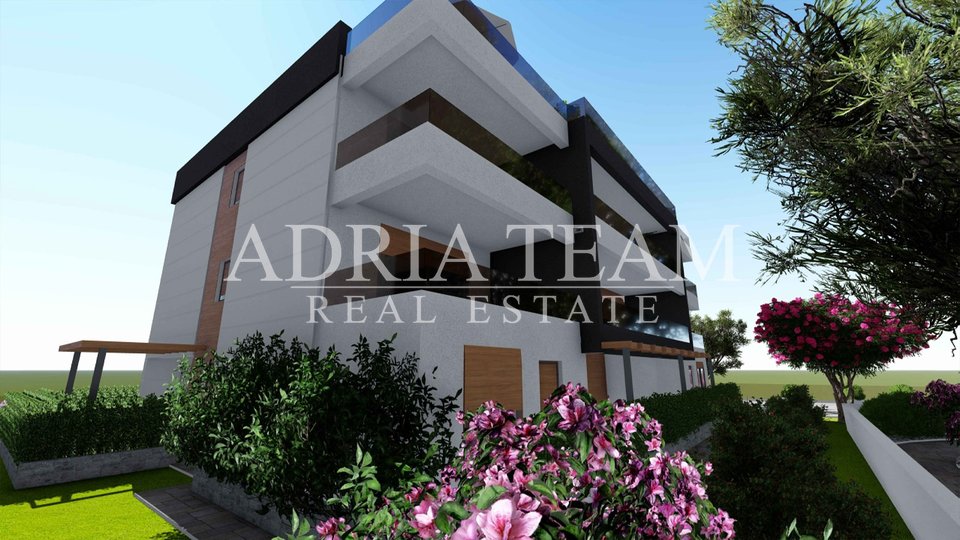 LUXURY APARTMENTS IN A RESIDENTIAL BUILDING, 70M FROM THE SEA - PRIVLAKA - ZADAR