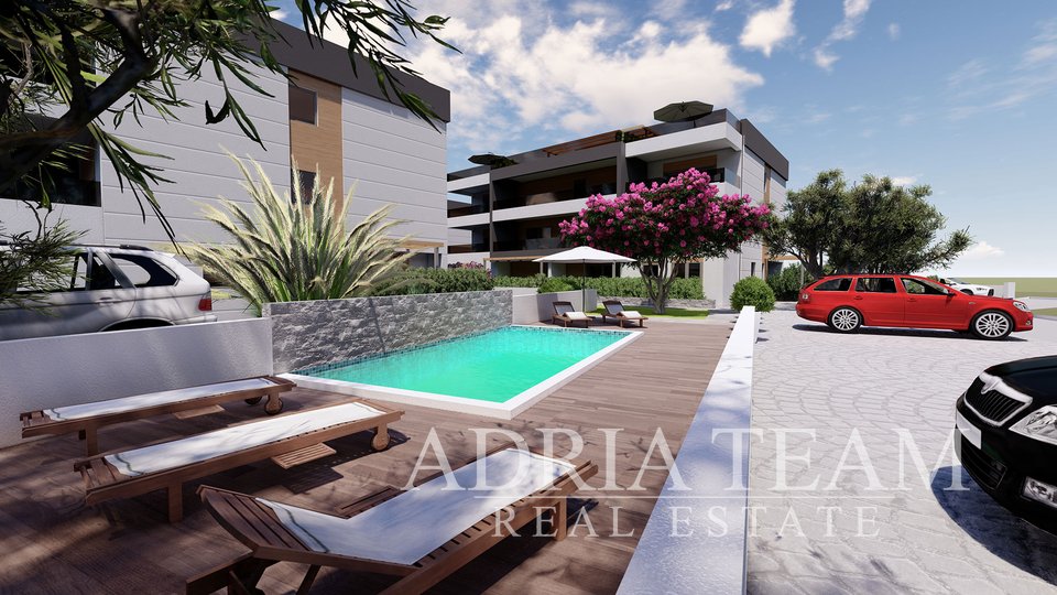 LUKSUZNI APARTMANI U STAMBENOJ ZGRADI, 70M OD MORA - PRIVLAKA - ZADAR