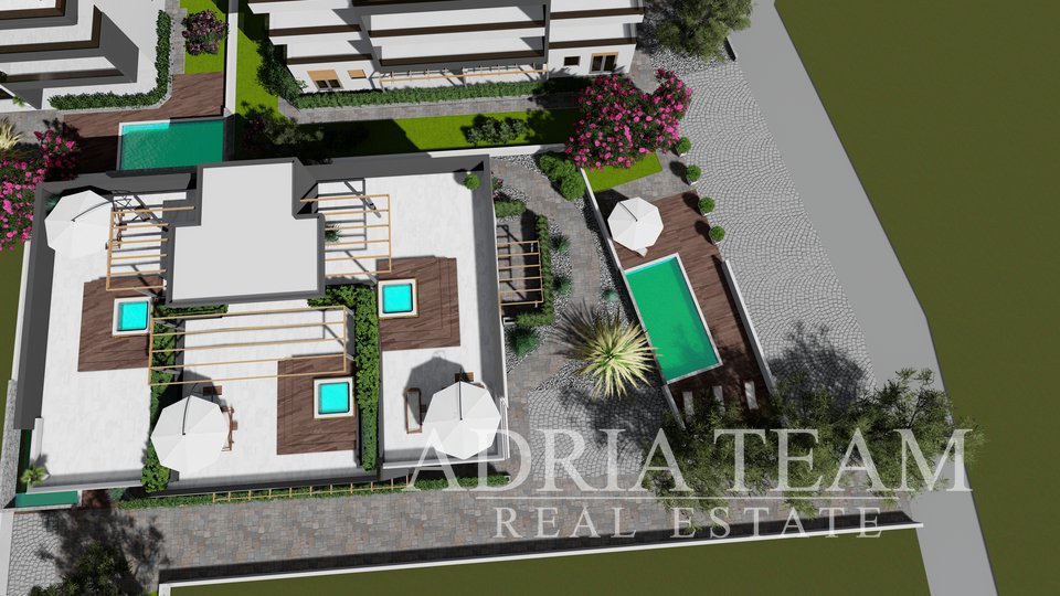 LUKSUZNI APARTMANI U STAMBENOJ ZGRADI, 70M OD MORA - PRIVLAKA - ZADAR