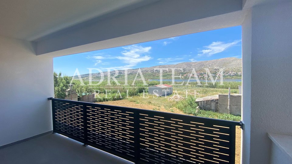 APARTMENTS IN NEW BUILDING WITH SEA VIEW, QUIET POSITION !! PAG