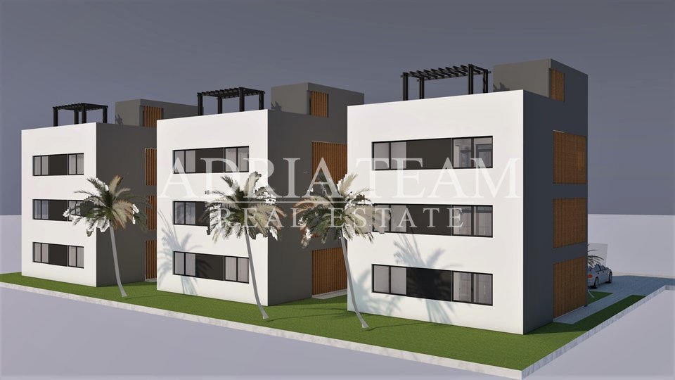 SALE!! APARTMENTS IN A RESIDENTIAL BUILDING, 80 m FROM THE SEA, NEW BUILDING - VIR