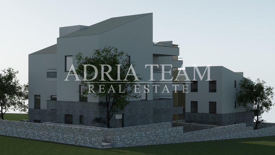 APARTMENTS, NEW BUILDING, 80m FROM THE SEA - PAG, POVLJANA