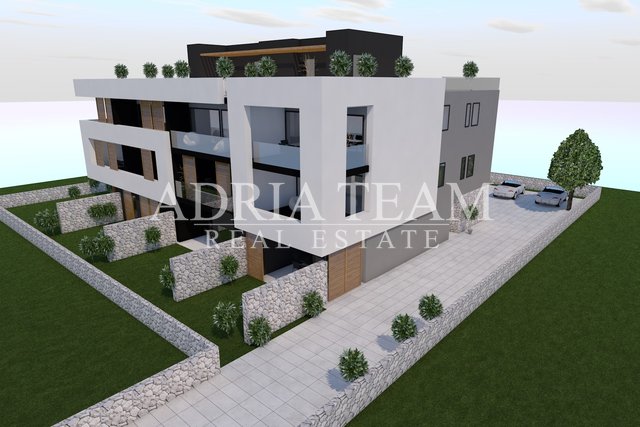 ONE-STOREY AND MULTI-STOREY APARTMENTS IN RESIDENTIAL BUILDING, NEW CONSTRUCTION, FIRST ROW TO THE SEA - PRIVLAKA