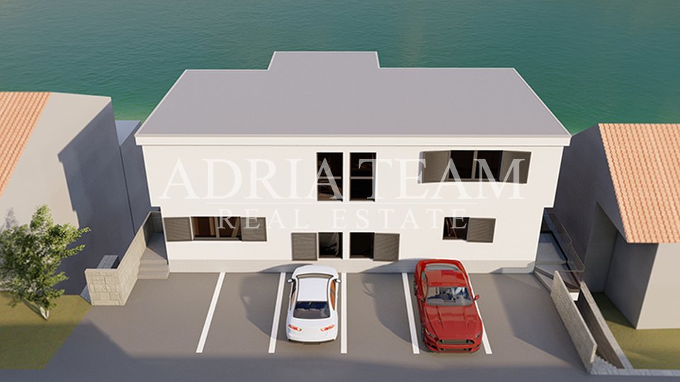 APARTMENTS, FIRST ROW TO THE SEA, NEW CONSTRUCTION - DRAGE