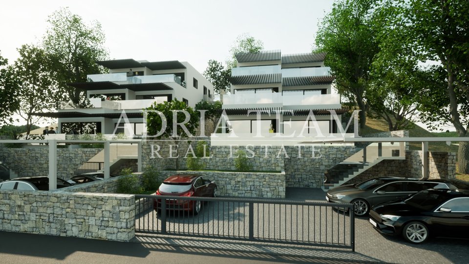 EXCLUSIVE APARTMENTS IN THE FIRST ROW TO THE SEA, NEW CONSTRUCTION - ŽABORIĆ