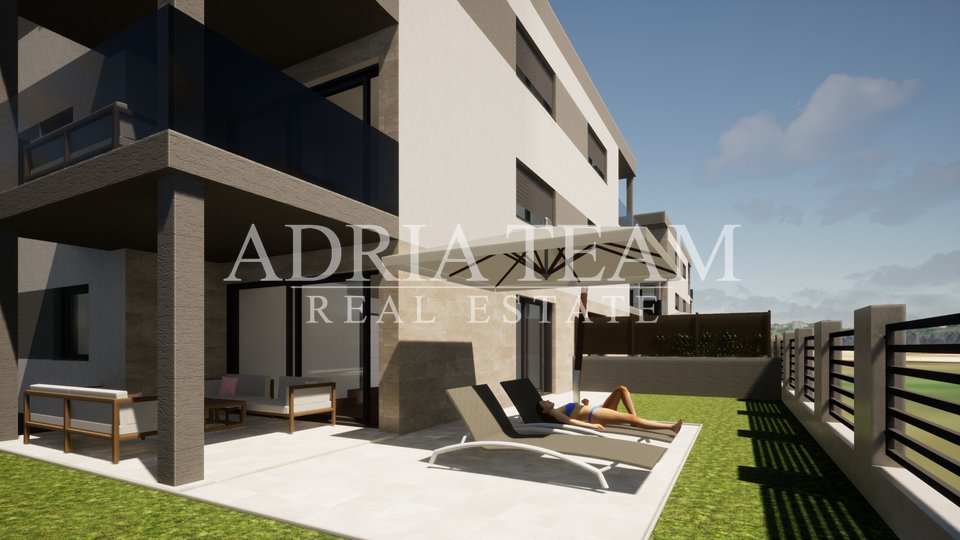APARTMENTS IN RESIDENTIAL BUILDINGS, NEW CONSTRUCTION, 150 m FROM THE SEA - PRIVLAKA