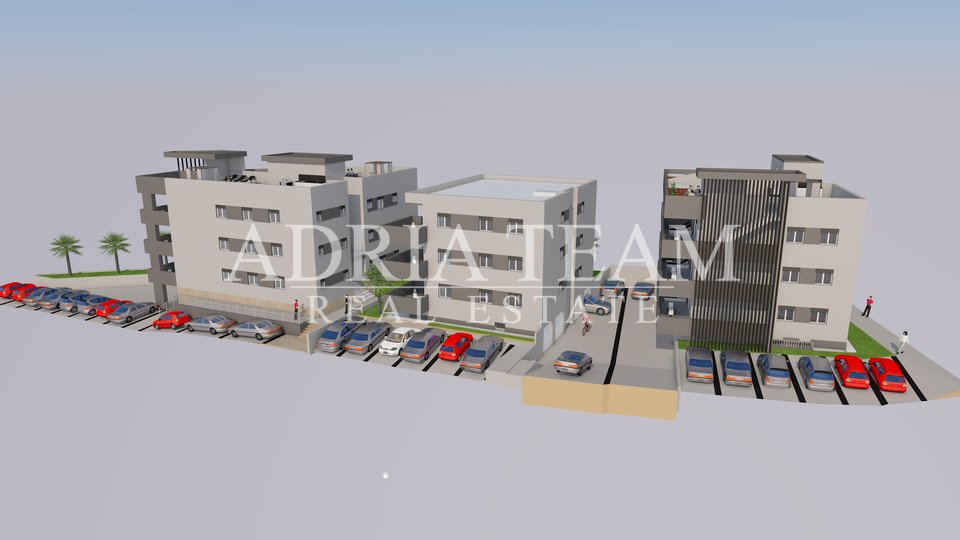 APARTMENTS UNDER CONSTRUCTION WITH SEA VIEW AND FREE PARKING - SUKOŠAN
