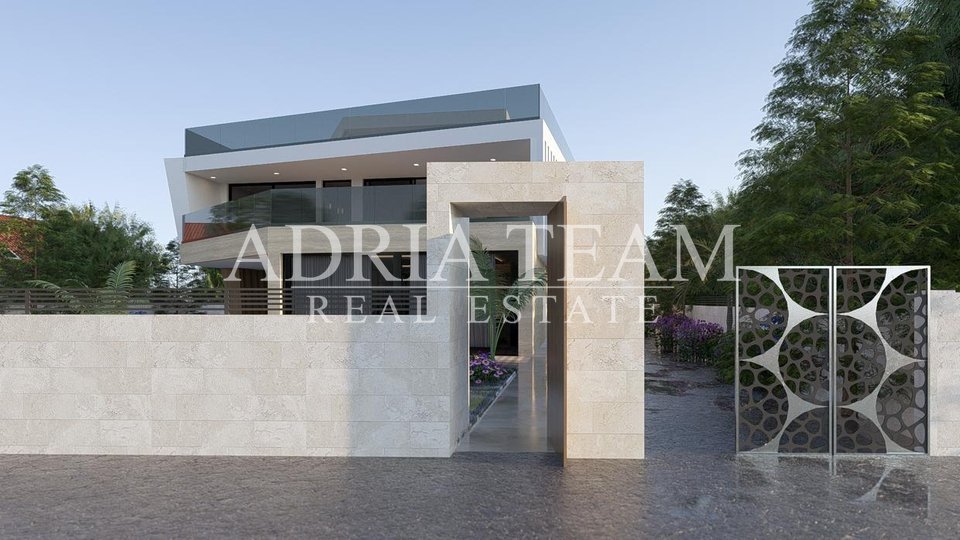 VILLA WITH PANORAMIC SEA VIEW, NEW CONSTRUCTION - DIKLO, ZADAR