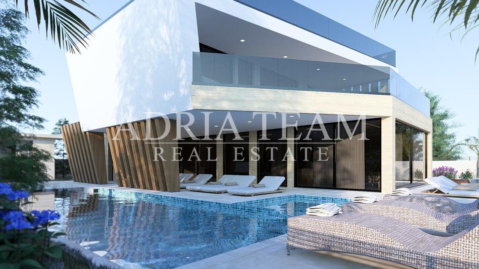 VILLA WITH PANORAMIC SEA VIEW, NEW CONSTRUCTION - DIKLO, ZADAR