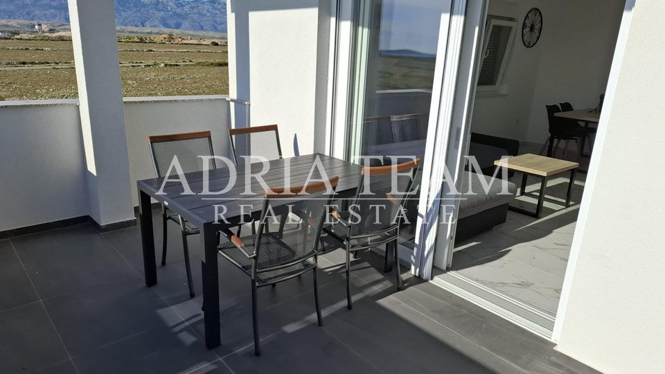 APARTMENTS WITH SEA VIEW, COMPLETELY FURNISHED - POVLJANA, PAG