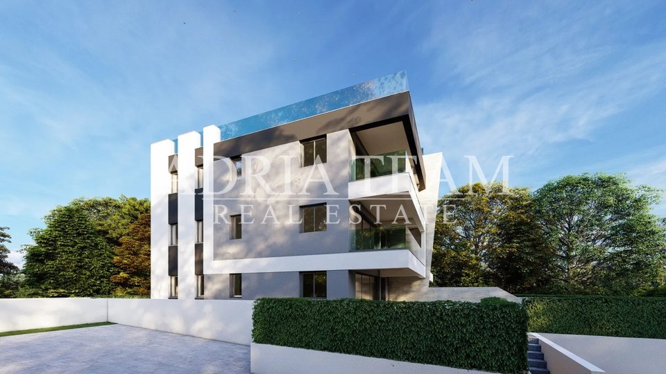 APARTMÁNY S VÝHLEDEM NA MOŘE. 150 m OD MOŘE, ZADAR - DIKLO