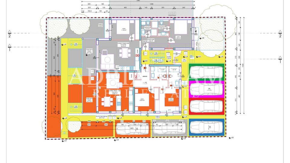 APARTMÁNY V PRVNÍ ŘADĚ K MOŘI, MODERNĚ ZAŘÍZENO, MÁLO UŽÍVANÉ, BIBINJE