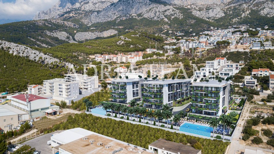 APARTMANI U KOMPLEKSU STAMBENIH ZGRADA U IZGRADNJI, ZGRADA 3 - MAKARSKA