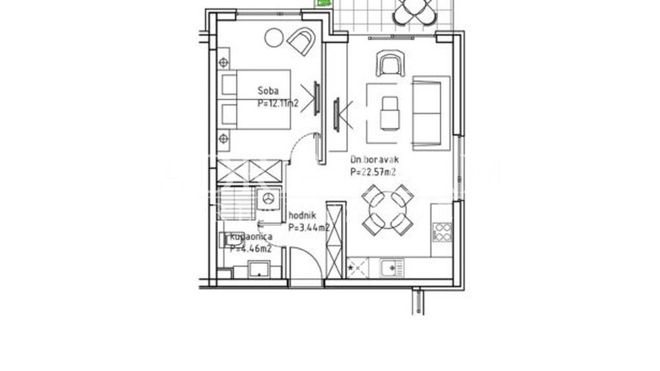 APARTMENTS IN THE RESIDENTIAL BUILDING COMPLEX UNDER CONSTRUCTION, BUILDING 3 - MAKARSKA