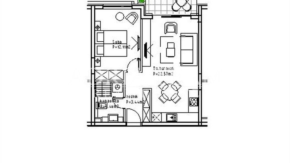 APARTMANI U KOMPLEKSU STAMBENIH ZGRADA U IZGRADNJI, ZGRADA 3 - MAKARSKA