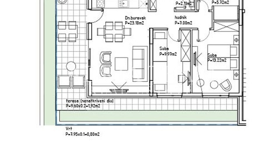 APARTMÁNY V KOMPLEXU BYTOVÝCH DOMŮ VE VÝSTAVBĚ, BUDOVA 3 - MAKARSKÁ