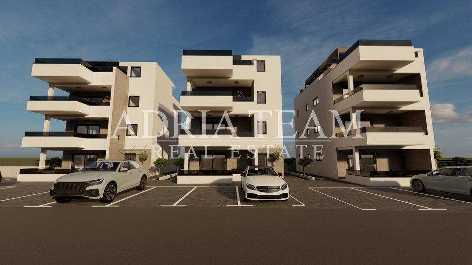 APARTMENTS IN RESIDENTIAL BUILDINGS COMPLEX UNDER CONSTRUCTION, 200 m FROM THE SEA - VIR