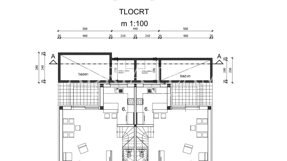 DŮM SE DVĚMA BYTOVÝMI JEDNOTKAMI, NOVOSTAVBA - VIR