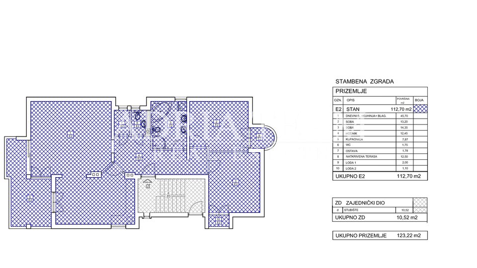 Wohnung, 105 m2, Verkauf, Zadar - Diklo