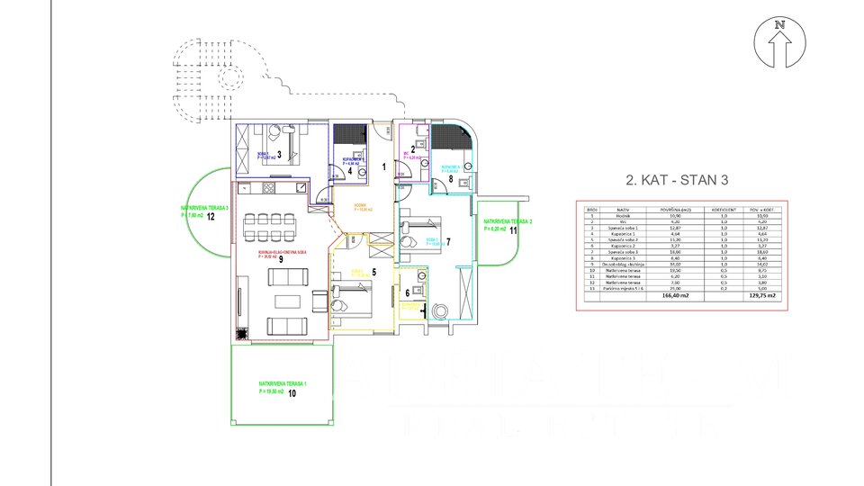 Ferienwohnung, 136 m2, Verkauf, Marina - Sevid