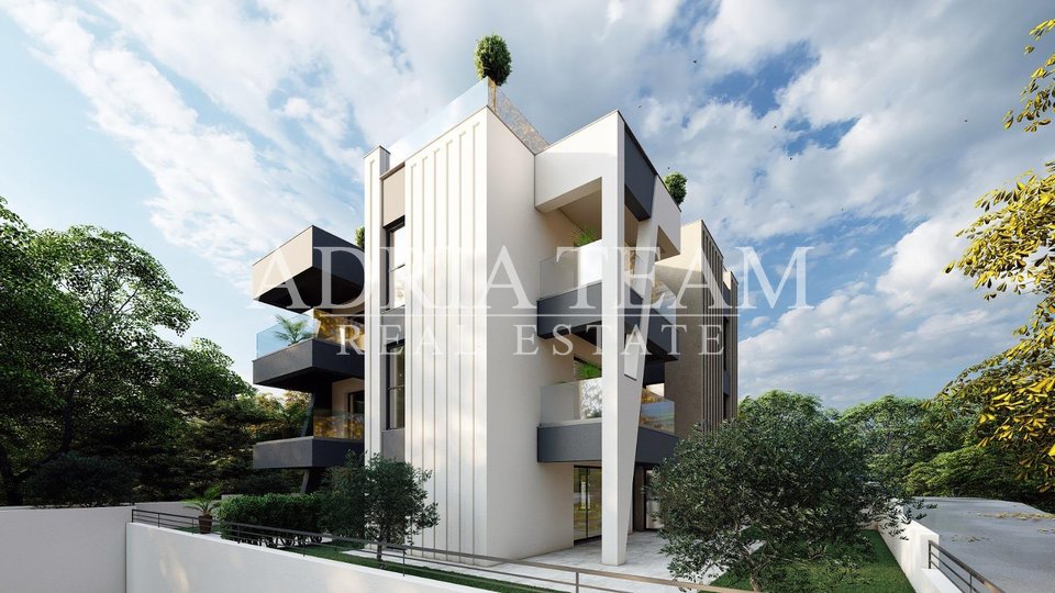 TWO-BEDROOM APARTMENTS - BUILDING C -  WITH SEA VIEW, 350 m FROM THE SEA, ZADAR - DIKLOVAC