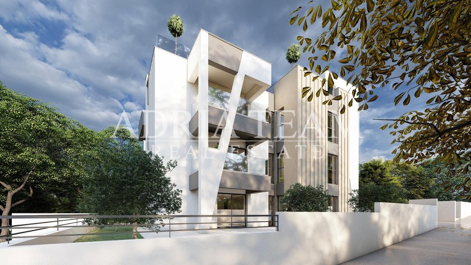 TWO-BEDROOM APARTMENTS - BUILDING C -  WITH SEA VIEW, 350 m FROM THE SEA, ZADAR - DIKLOVAC