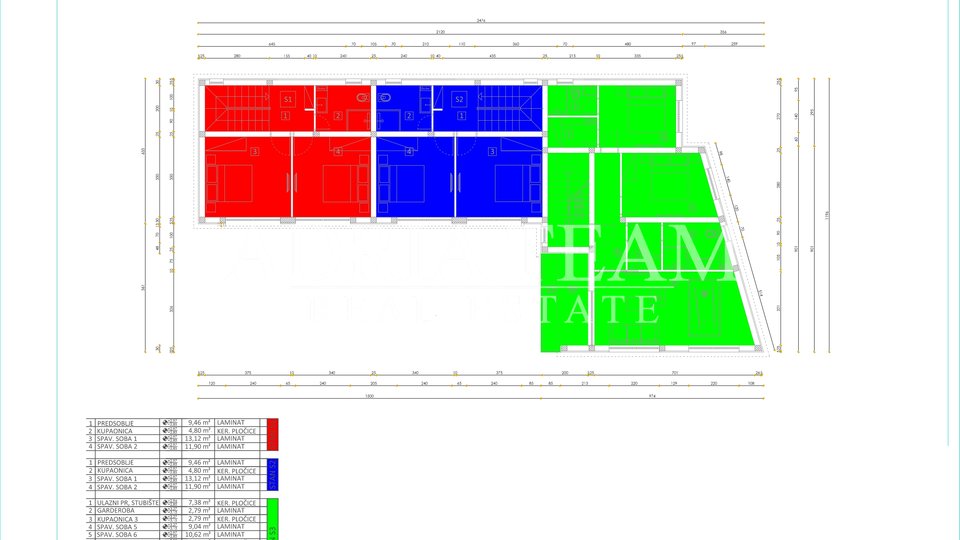 APARTMÁNY V URBÁNNÍ VILE S BAZÉNEM, 250 m OD MOŘE, VIR - ZADAR