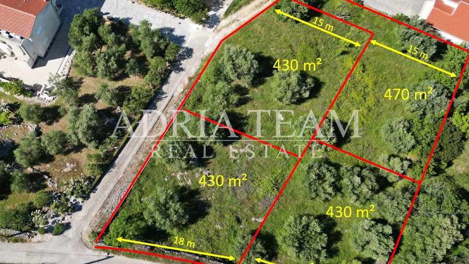 Land, 430 m2, For Sale, Pašman - Banj