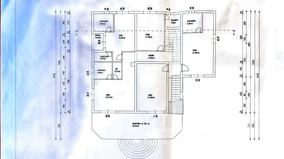 VILA S BAZENOM I POGLEDOM NA MORE, 600 m OD MORA, PRIVLAKA - ZADAR