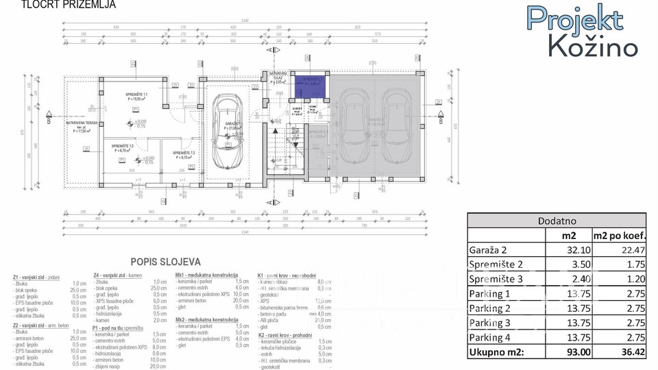 Apartmán, 39 m2, Prodej, Zadar-okolica - Kožino