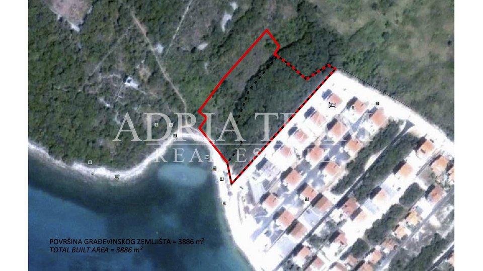 BUILDING LOT, 1. ROW TO THE SEA, EXCELLENT INVESTMENT OFFER!
