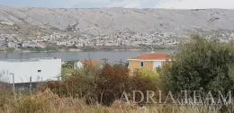 BUILDING LAND WITH SEA VIEW, 200 m FROM THE SEA, PAG property for sale