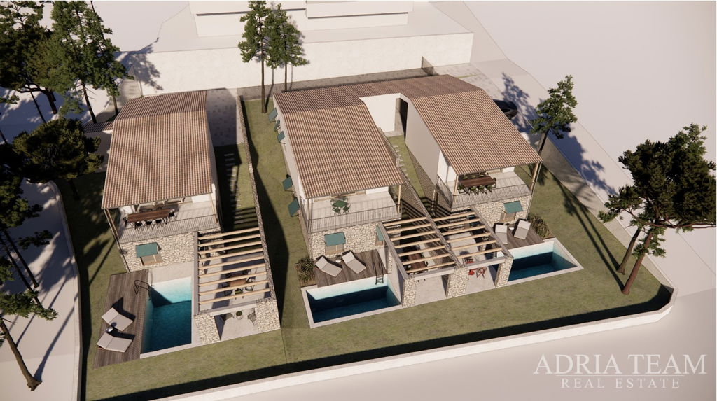 ATTRACTIVE NEW BUILD VILLA – 60m FROM THE SEA – STARIGRAD