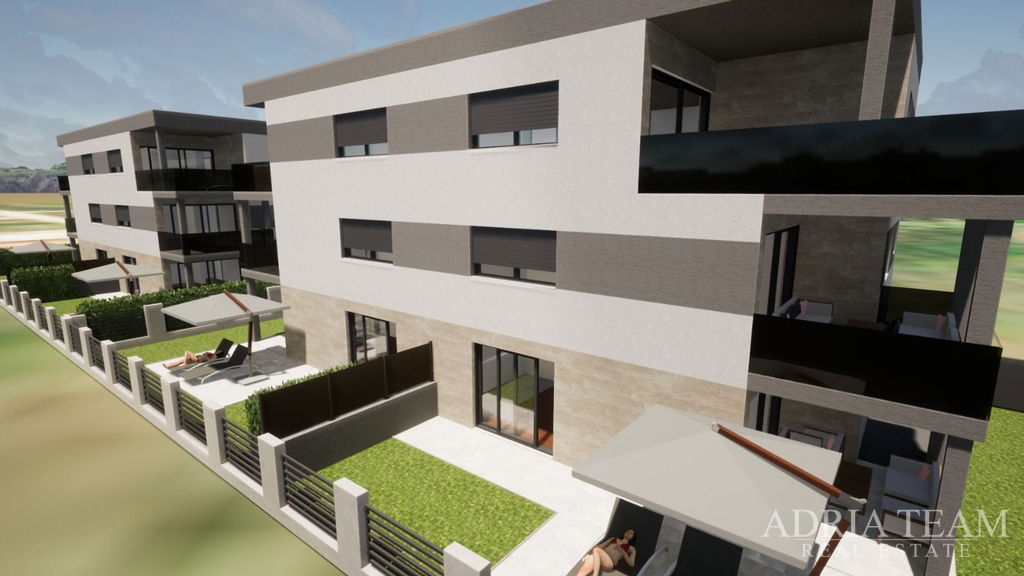 PENTHOUSE – NEW BUILD – 150 m FROM THE SEA – PRIVLAKA