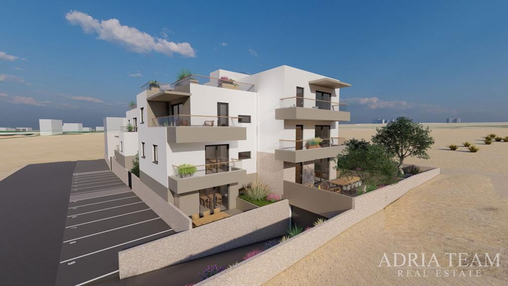 APARTMENT WITH SWIMMING POOL, NEW BUILD - POVLJANA, ISLAND OF PAG