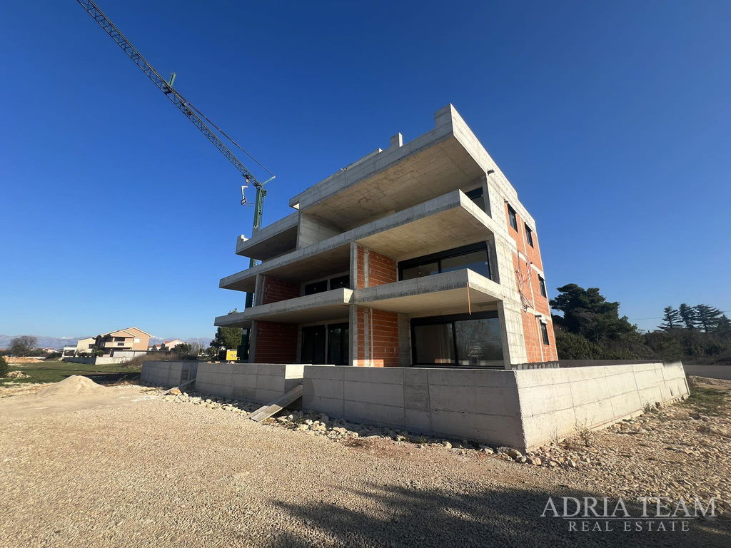 LUXURY APARTMENT IN A NEW BUILDING, 20 M FROM THE SEA - ZATON, NIN