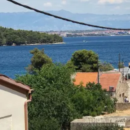 BUILDING LAND WITH ACCESS ROAD AND SEA VIEW - KALI, UGLJAN property for sale